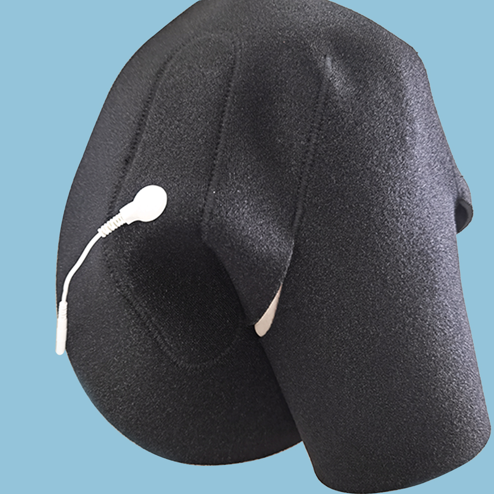 Conductive shoulder garments