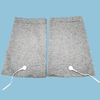 Conductive knee garment (One-piece weaving）